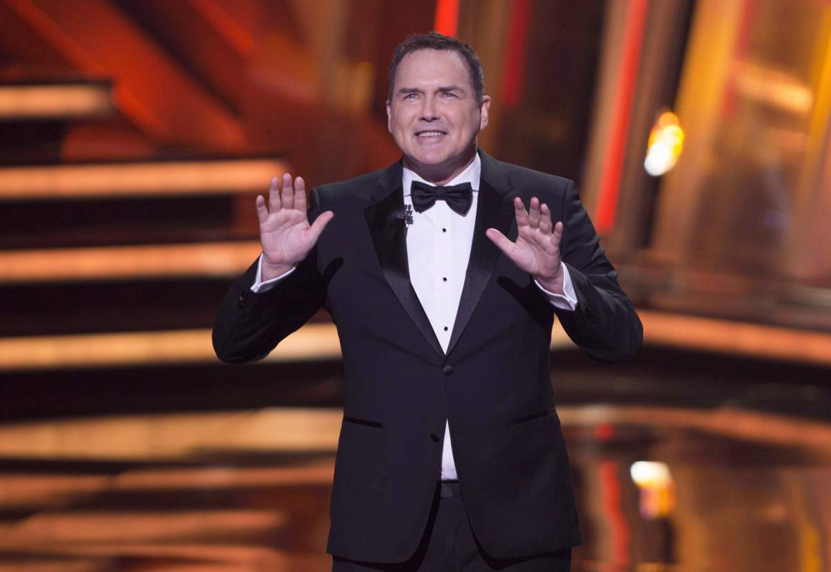 Norm Macdonald begins as host of the Canadian Screen Awards in Toronto on Sunday, March 13, 2016. 