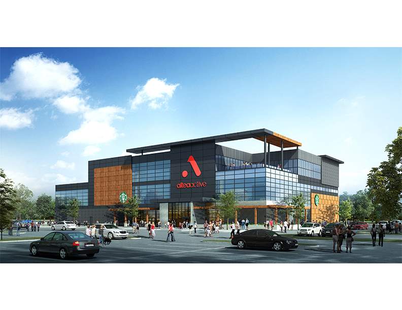 An artist's rendering of the future Altea Active Club in Winnipeg's Bridgwater neighbourhood.