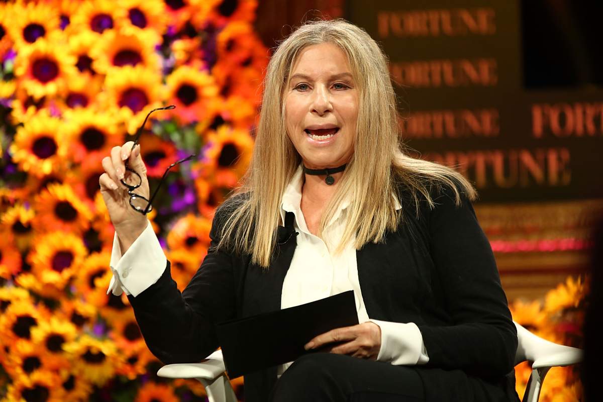Barbara Streisand speaks onstage at the Fortune Most Powerful Women Summit 2016 at Ritz-Carlton Laguna Niguel on October 18, 2016 in Dana Point, California.