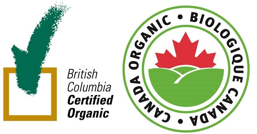 As of Sept. 1., any product marketed as organic in B.C. must bear one of these logos.