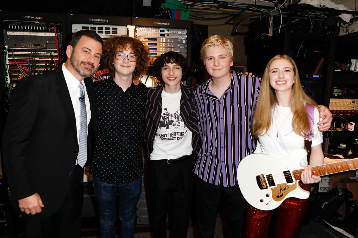 “Jimmy Kimmel Live!” – Musical guest Calpurnia.
