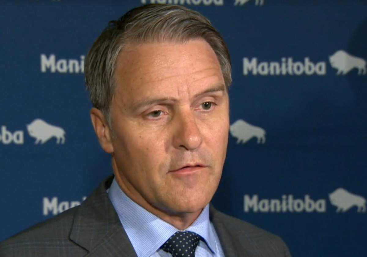 Health Minister Cam Friesen.