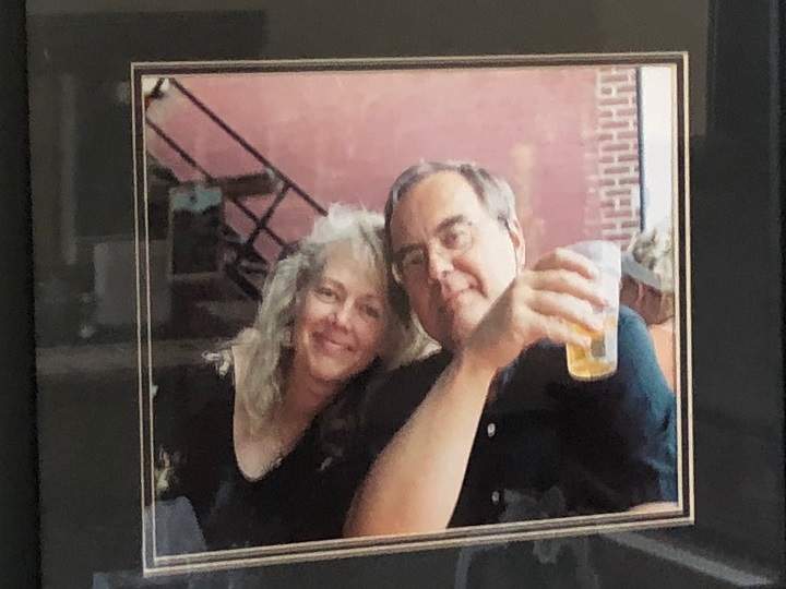 Anya and her husband Ted.