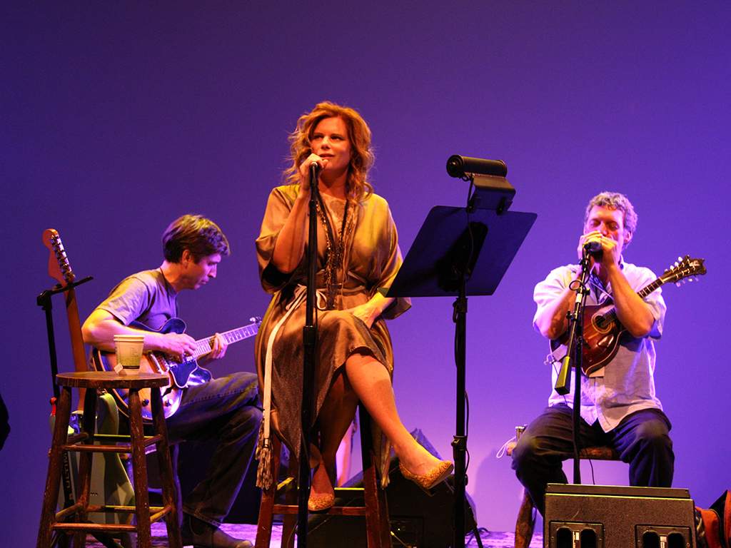 Cowboy Junkies perform the Ports 1961 Spring 2009 fashion show during Mercedes-Benz Fashion Week at The Promenade, Bryant Park on September 8, 2008 in New York City.  