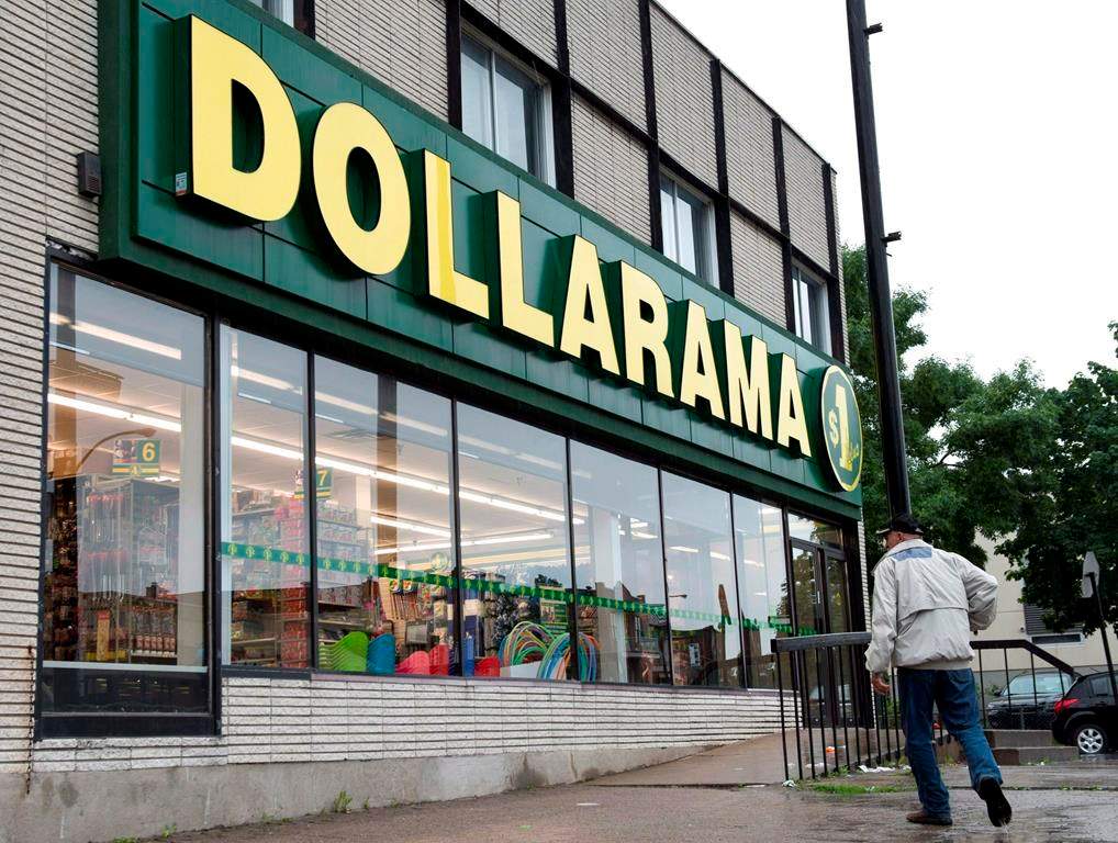 A Dollarama store is seen June 11, 2013 in Montreal.