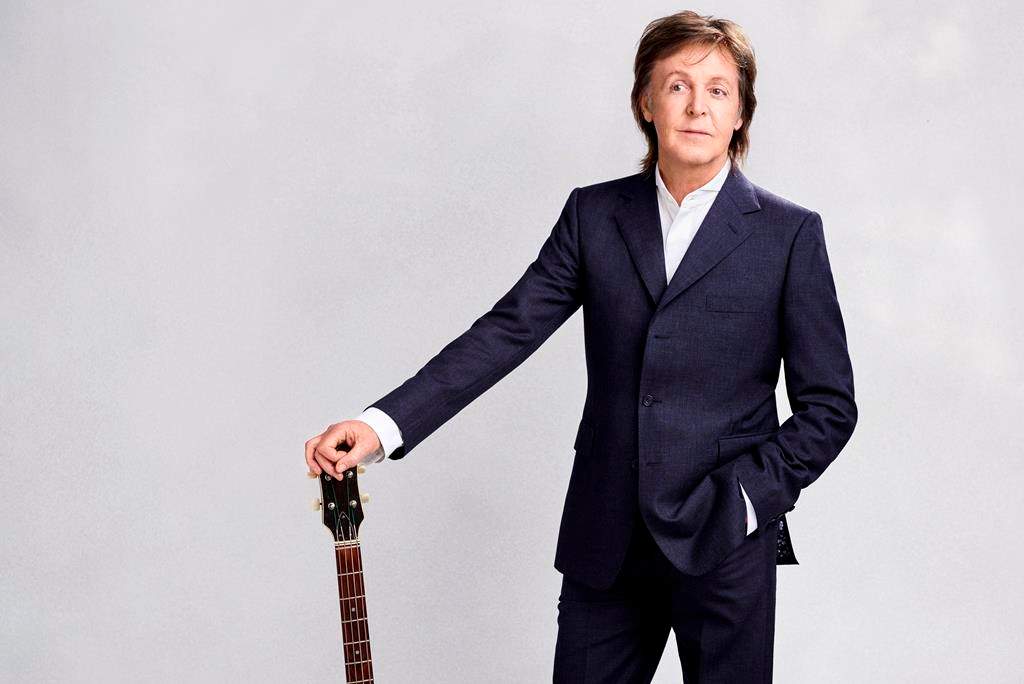 Paul McCartney is shown in a handout photo.