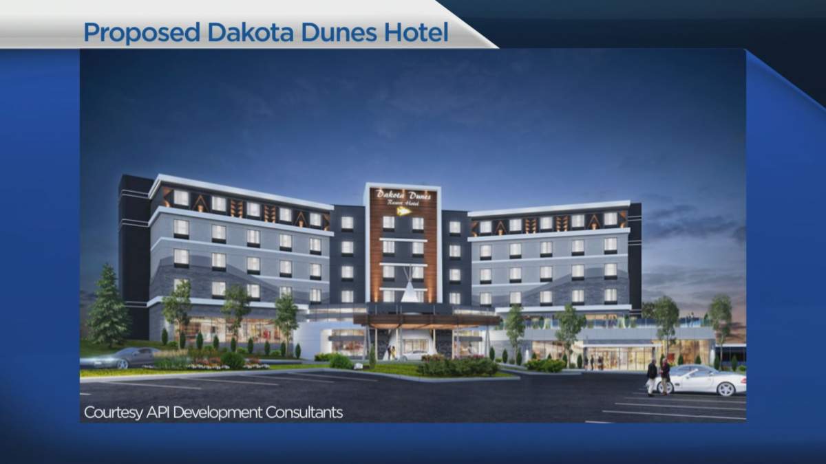 Whitecap Dakota First Nation Chief Darcy Bear said the hotel continues the vision of turning Whitecap into a premier tourist destination.