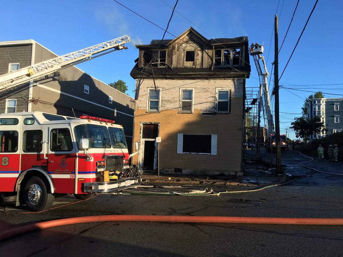 The fire broke out at about 4 a.m. Thursday.