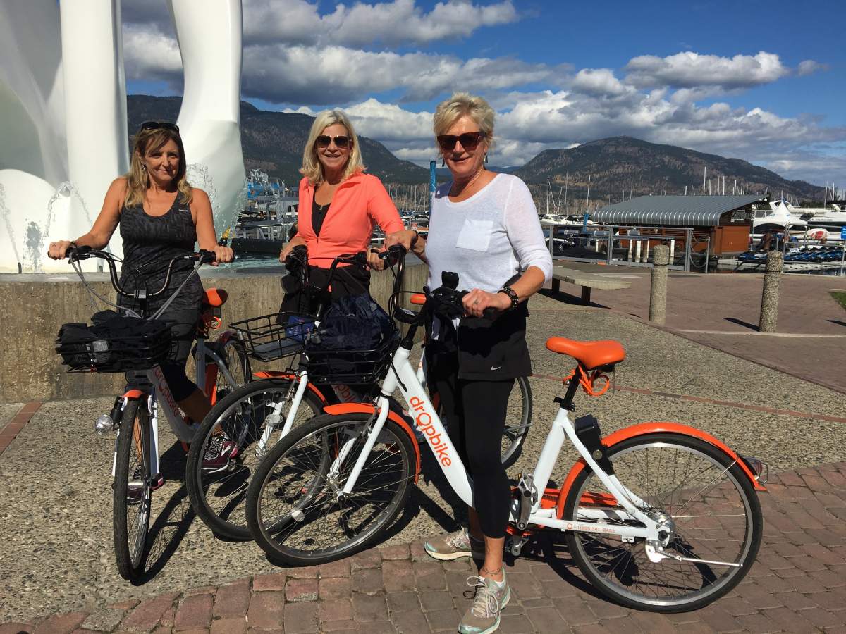 Over 15,000 Kelowna residents and visitors have signed up for a Dropbike account since the bike-share pilot program launched in June.