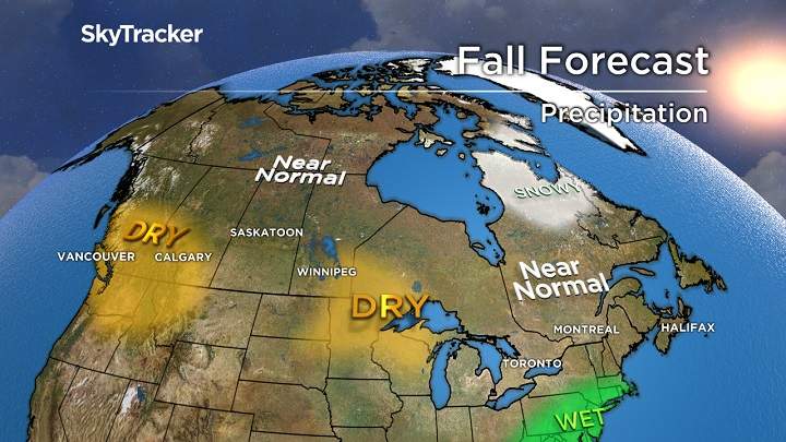 Fall weather forecast: What Canadians can expect from coast to coast - image