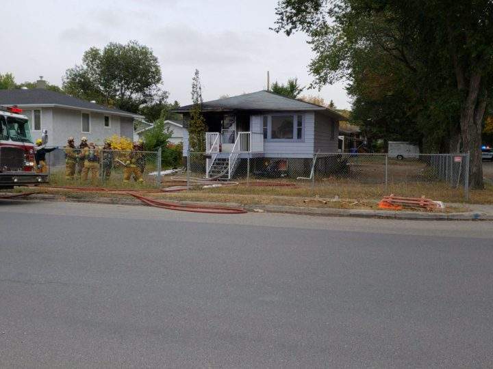 The Regina Fire Department got called out to a house fire in the Rosemount of area of the city on Friday morning.