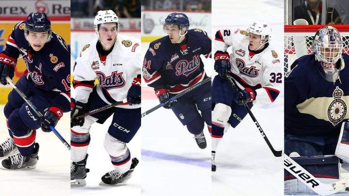 Jake Leschyshyn, Cale Fleury, Nick Henry, Robbie Holmes and Max Paddock head to their NHL training camps on Wednesday.