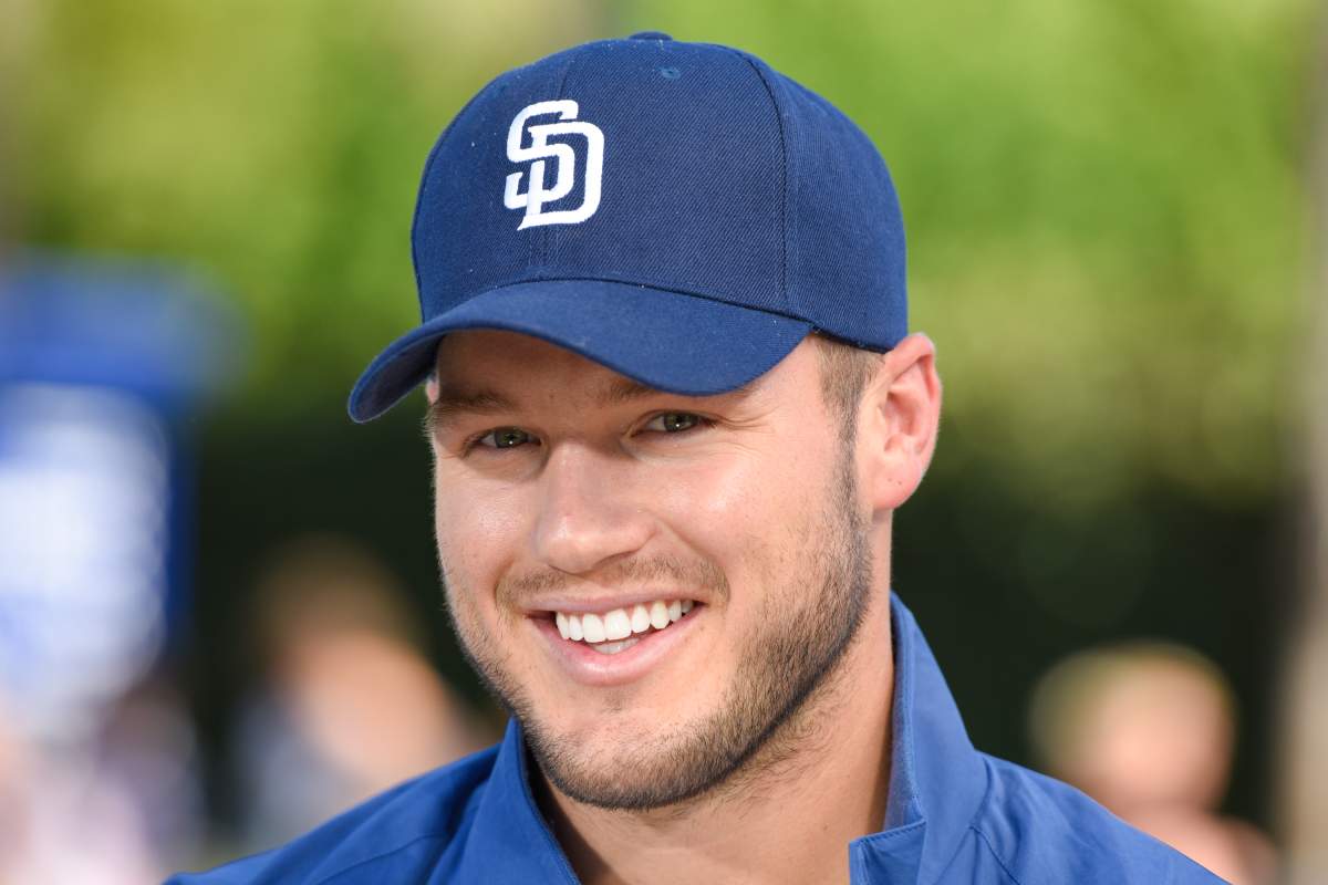 Colton Underwood visits 'Extra' at Universal Studios Hollywood on August 8, 2018 in Universal City, California.