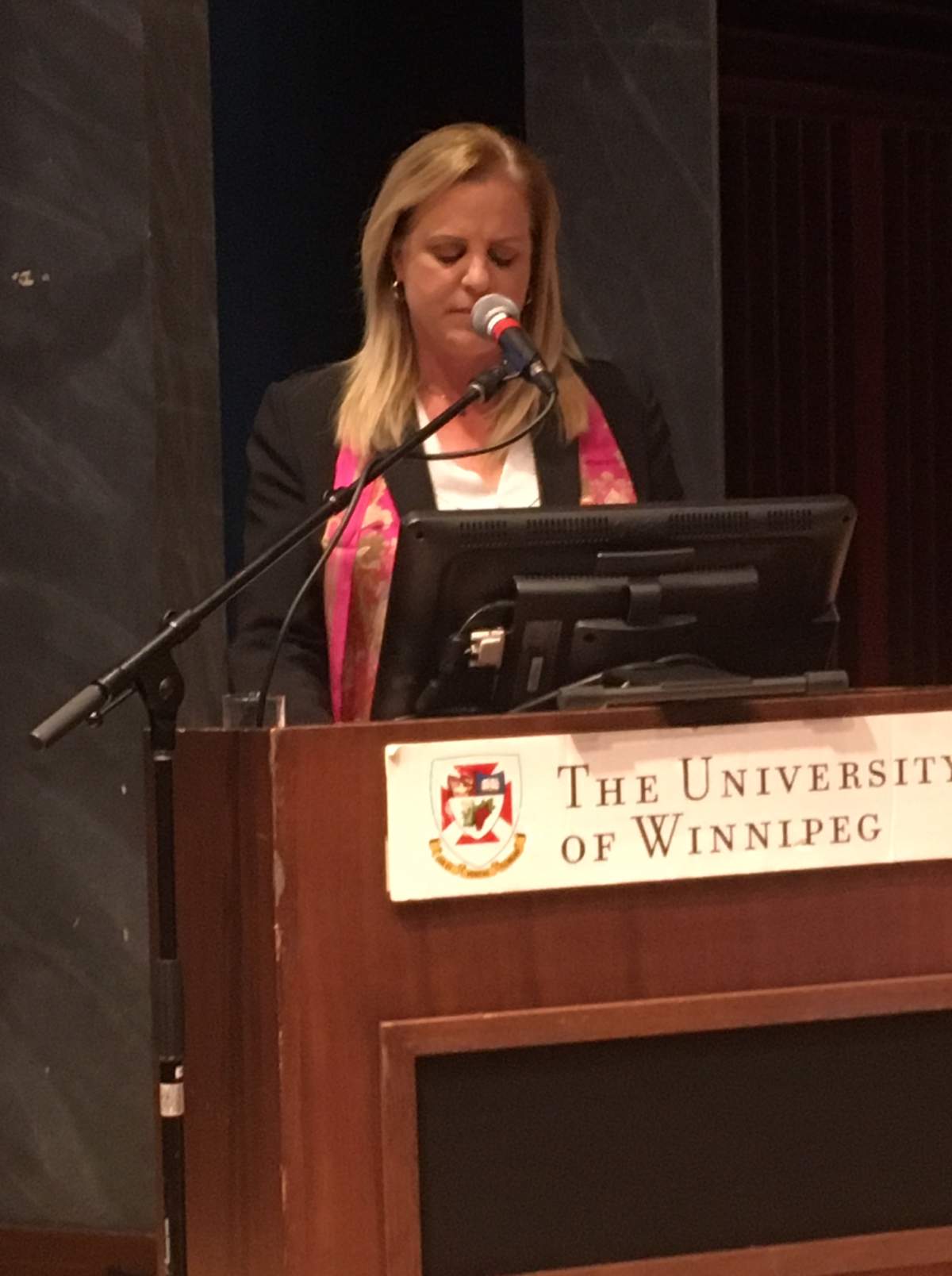 Mayoral candidate Jenny Motkaluk