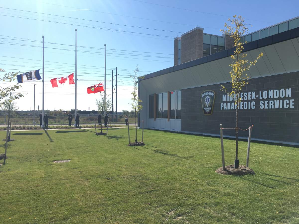 The flags were raised on Friday, September 28, 2018 at the official unveiling of the new HQ.
