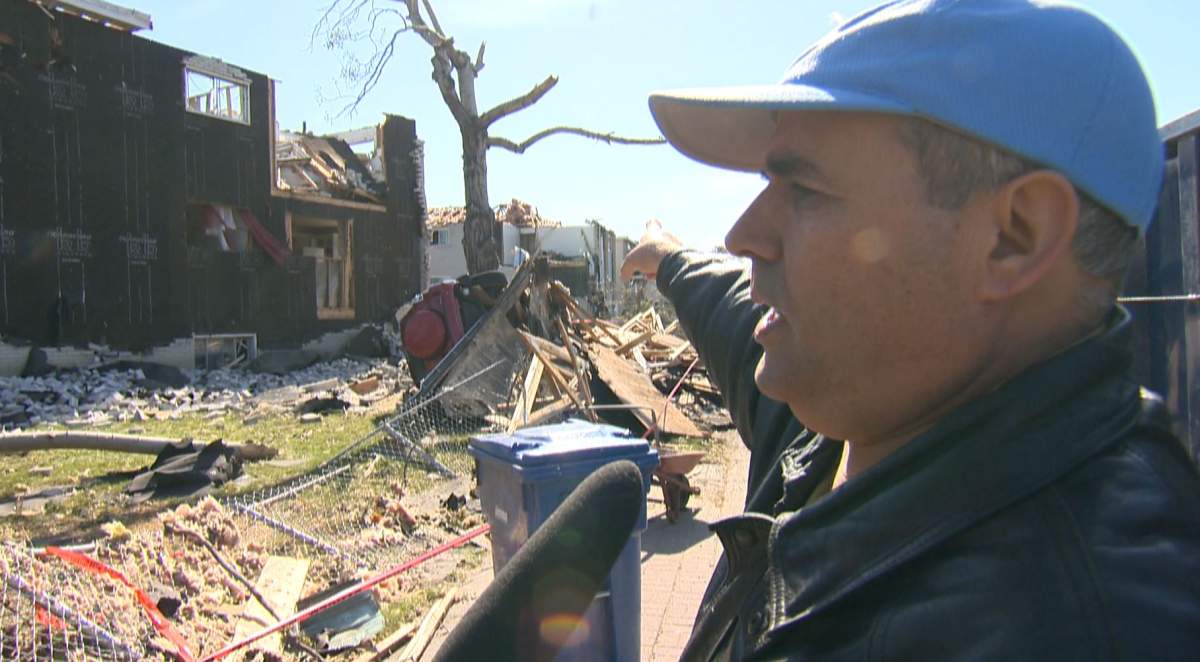 Gatineau resident Jamel Ben Salem said he couldn’t locate his car immediately after Friday’s violent tornado ripped through the city’s Mont-Bleu neighbourhood.