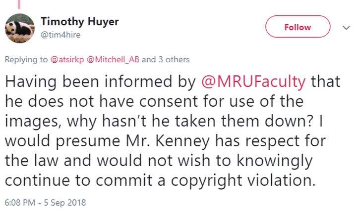 United Conservative Party Leader Jason Kenney is facing questions over images he used in a Labour Day tweet meant to highlight the plight of unemployed Albertans.