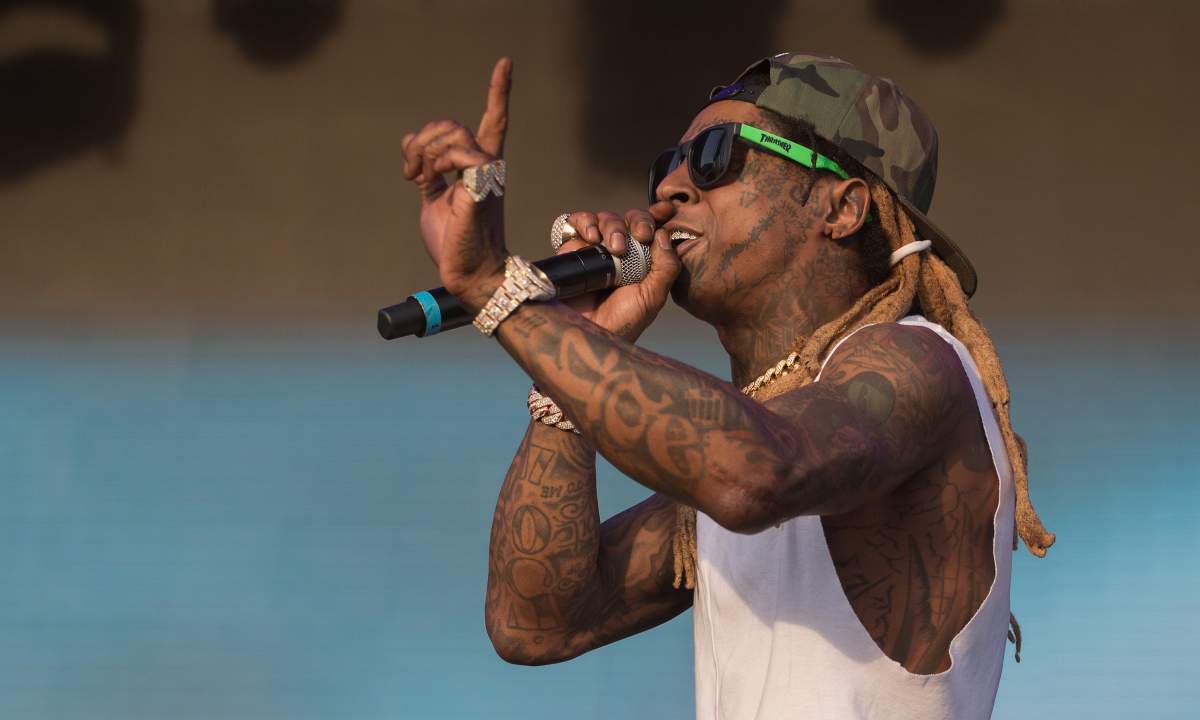 Lil Wayne performs onstage during day one of Float Fest at Cool River Ranch on July 21, 2018 in Martindale, Texas.