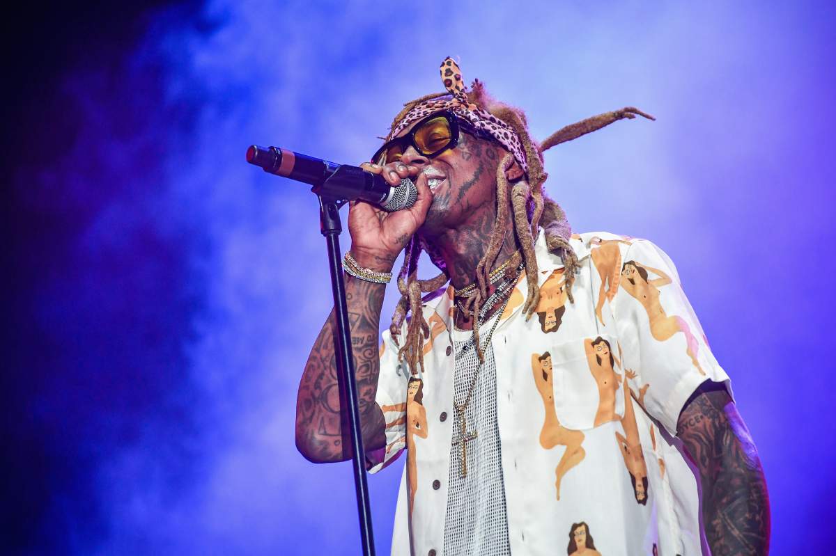 Lil Wayne performs during Lil WeezyAna at Champions Square on August 25, 2018, in New Orleans, Louisiana.