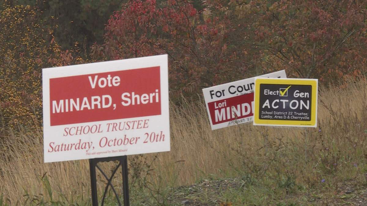 Lumby voters will head to the polls on October 20. 