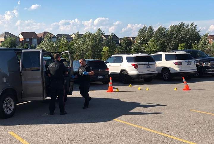 Two youths were taken to hospital after a fight at Tiger Jeet Singh Elementary School on Wednesday,.