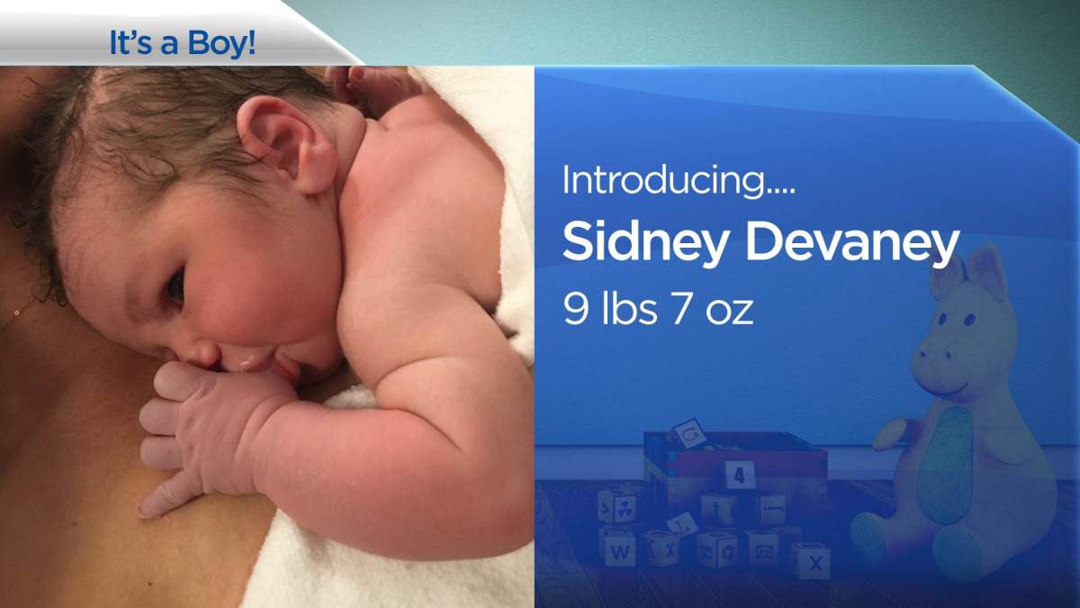 Meet Sidney Devaney, son of Global News Edmonton anchor Carole Anne Devaney