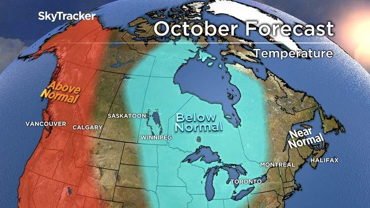 Fall weather forecast: What Canadians can expect from coast to coast - image