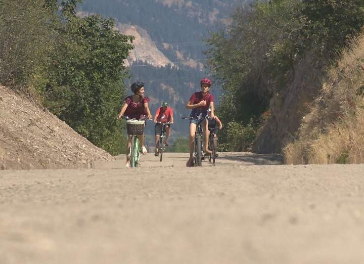 The Okanagan Rail Trail will hold its grand opening on September 27th.