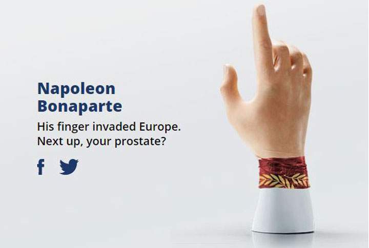 Part of a public awareness campaign by Prostate Cancer Canada.