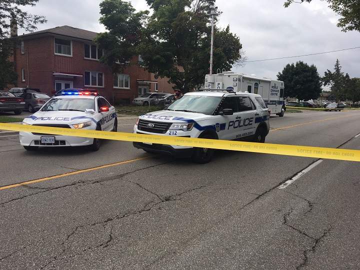 Peel Police are investigating two separate overnight shootings in Brampton.