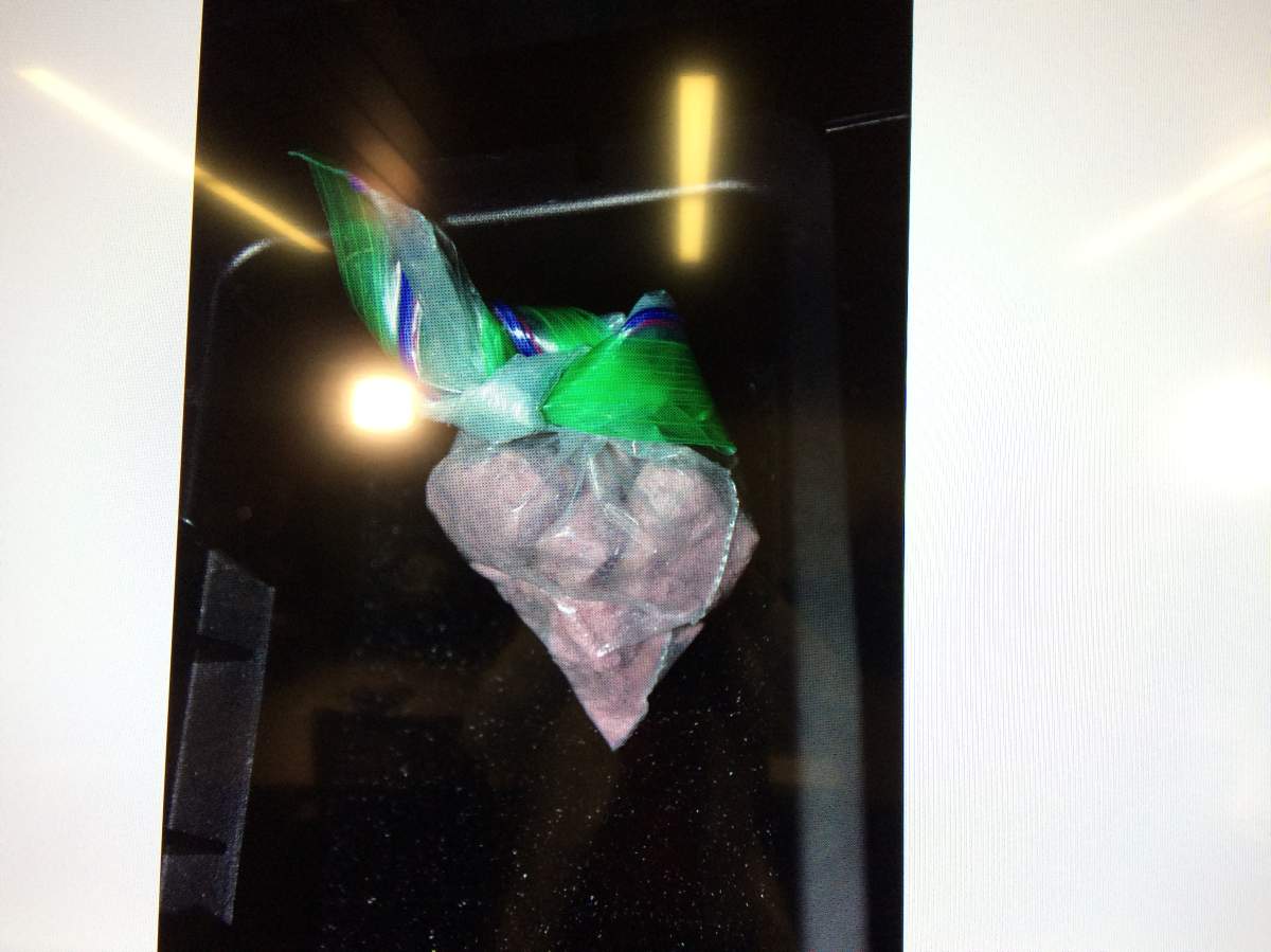 A photo of purple fentanyl seized by St. Thomas police during a drug investigation which spanned from March 2018 to September 2018.