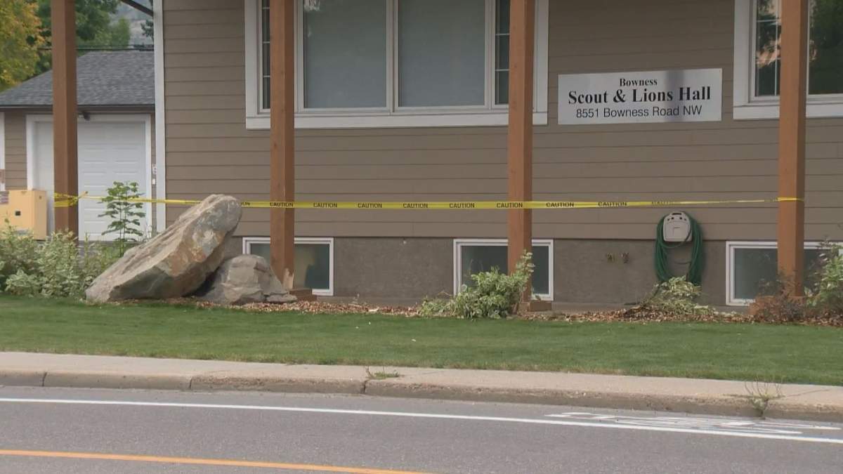 A man was seriously injured after crashing into  Bowness Scout & Lions Hall in northwest Calgary early Saturday morning.
