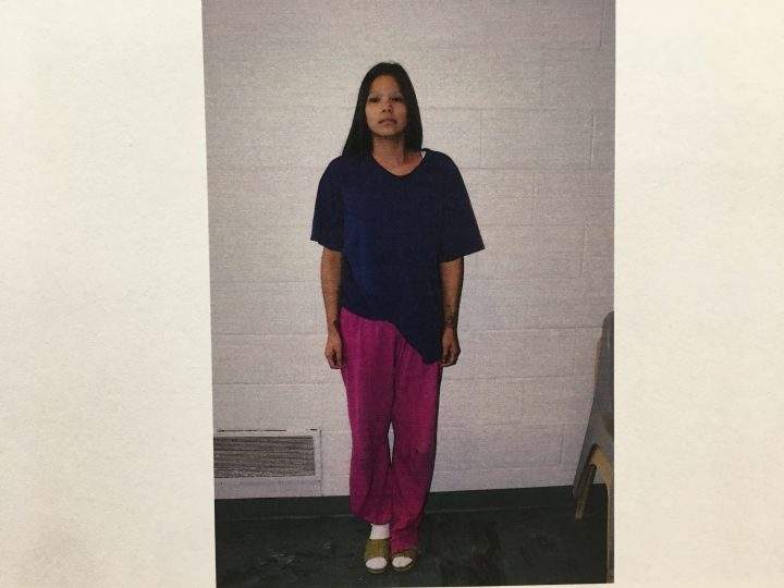 Shaylin Sutherland-Kayseas, who is on trial for first-degree murder.