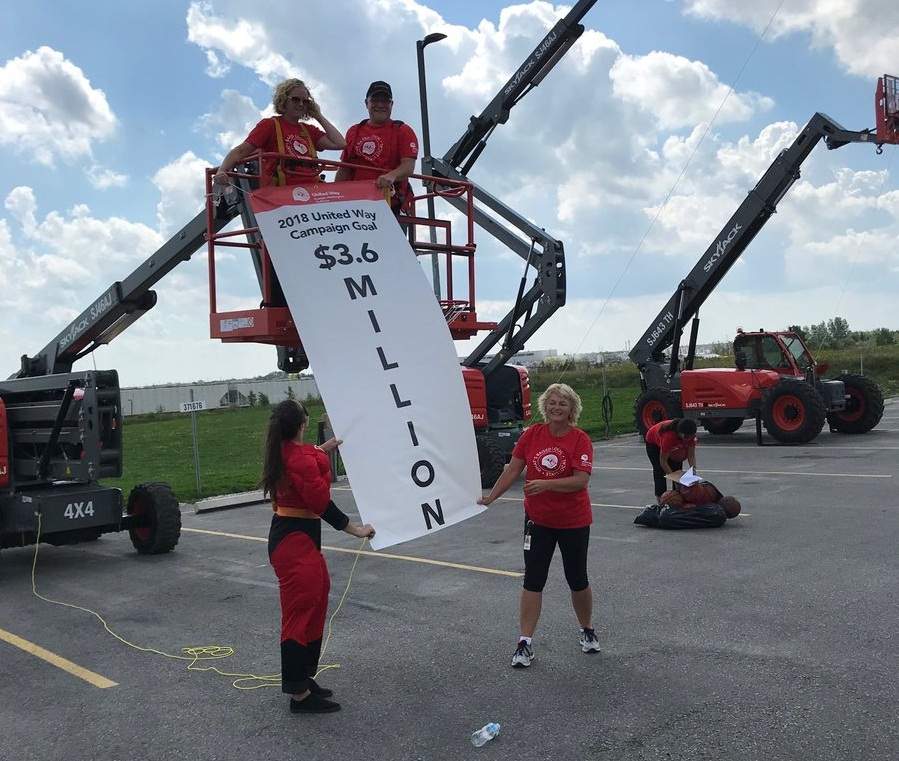 The United Way in Guelph announced a goal of $3.6 million for their 2018 fundraising campaign.