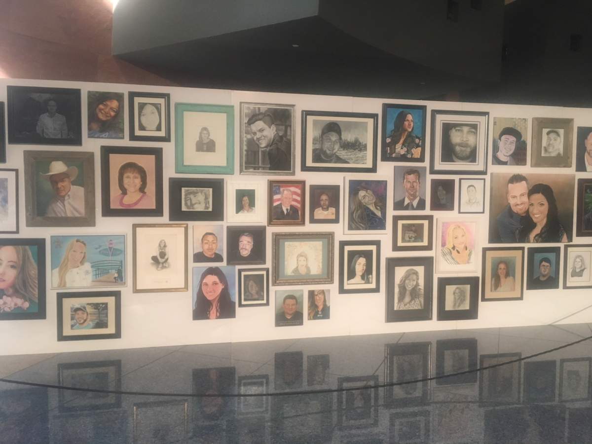 Portraits of the Las Vegas shooting victims.