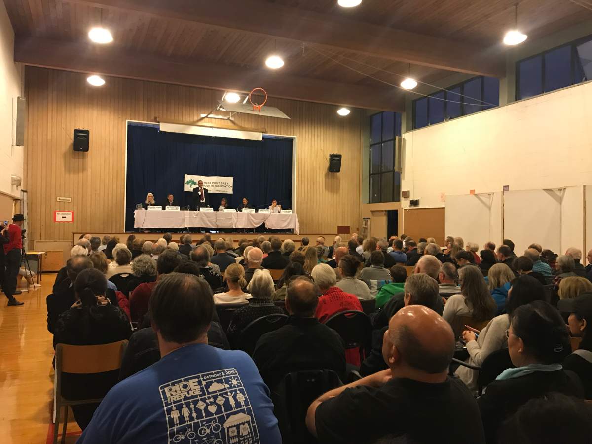 Several Vancouver mayoral candidates debate in West Point Grey - image