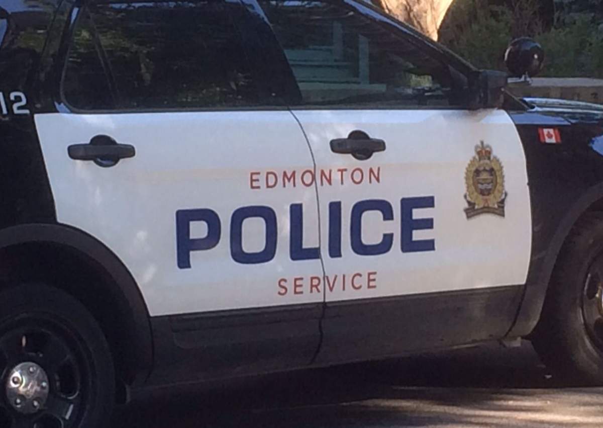 An Edmonton police service vehicle.