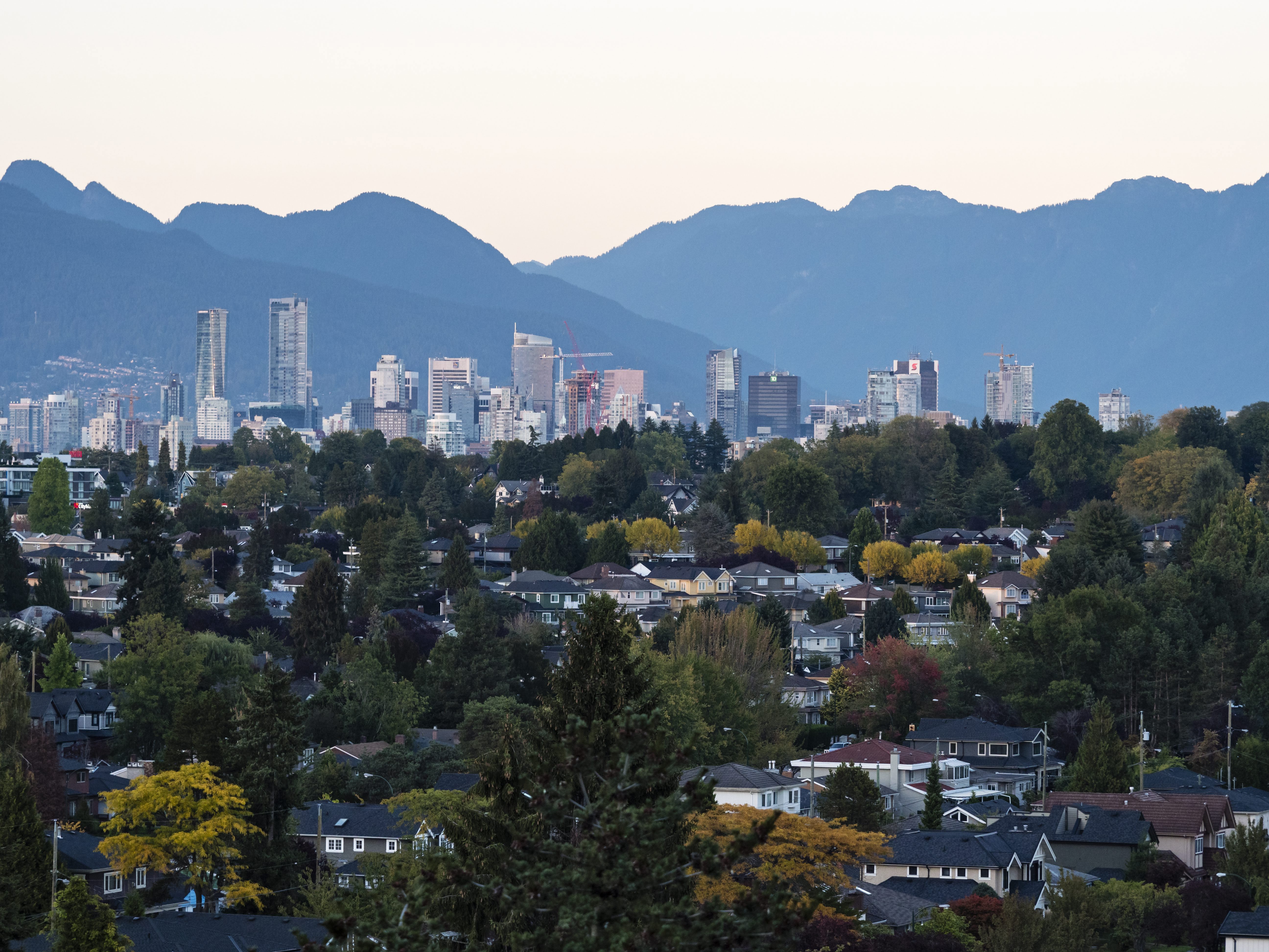 A scenic view of Vancouver’s downtown. A study of more than 1,200 luxury real estate purchases in B.C.’s Lower Mainland in 2016 found that more than 10 per cent were tied to buyers with criminal records