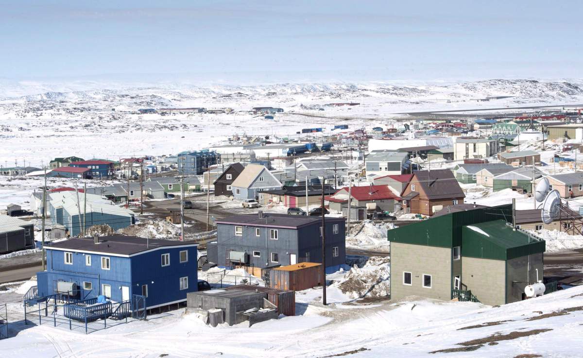 Iqaluit, Nunavut is shown in a Saturday, April 25, 2015 file photo.