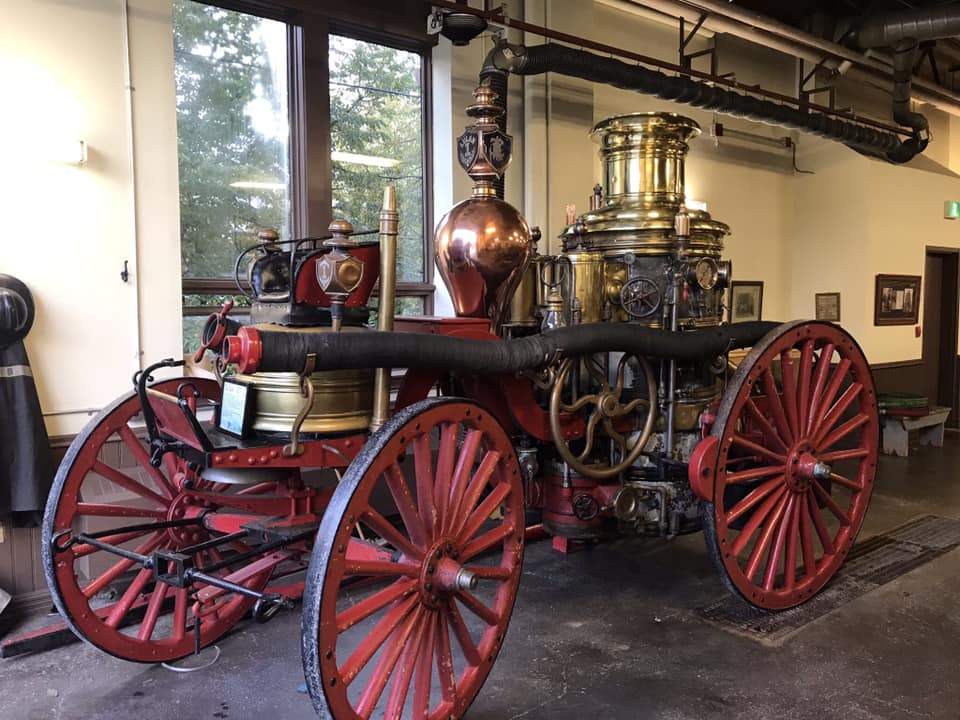 The Lulan, a horse-drawn steamer created by the Manchester Locomotive Works in 1877, is pictured in Halifax.