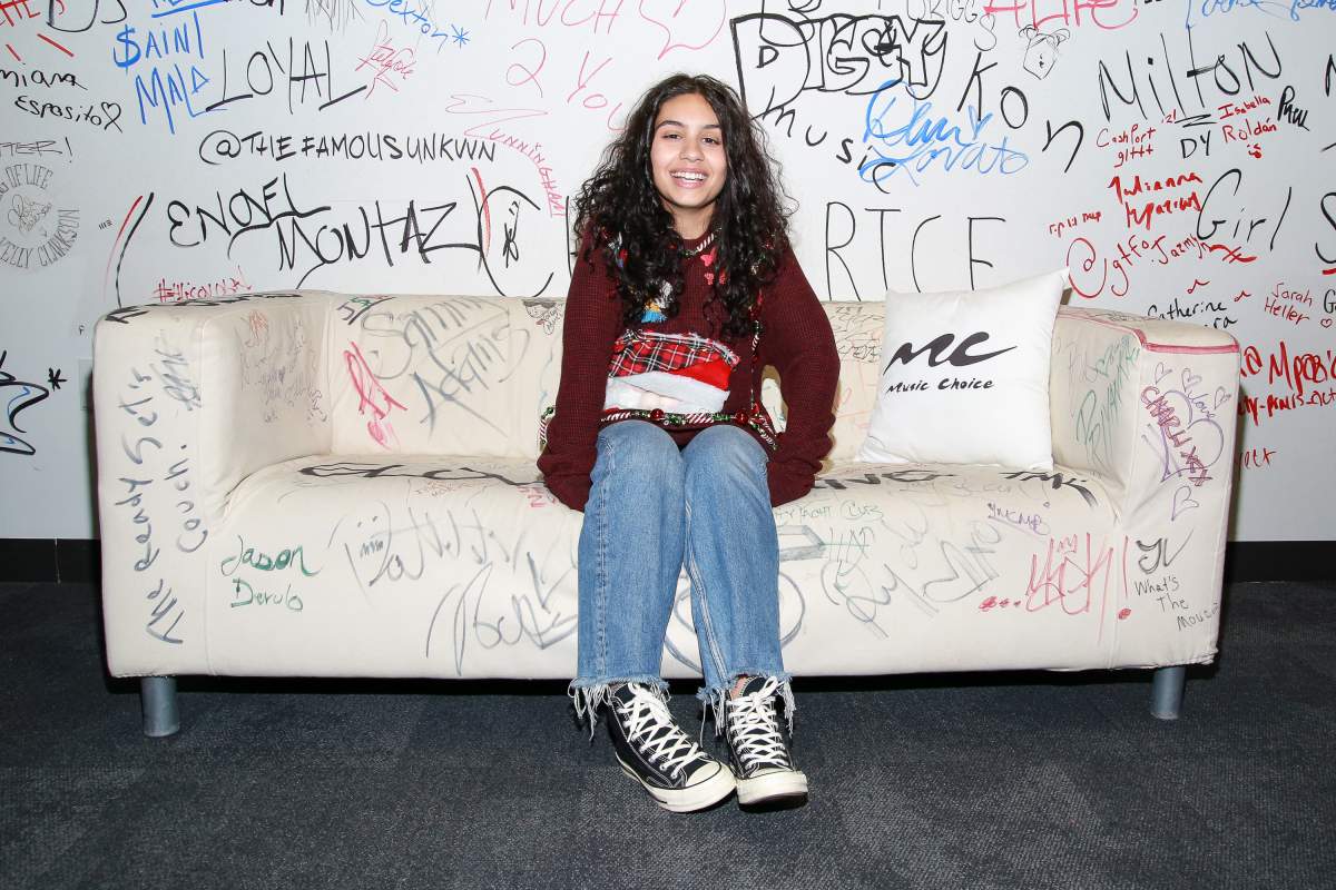 Alessia Cara at Music Choice on Oct. 9, 2018, in New York City.