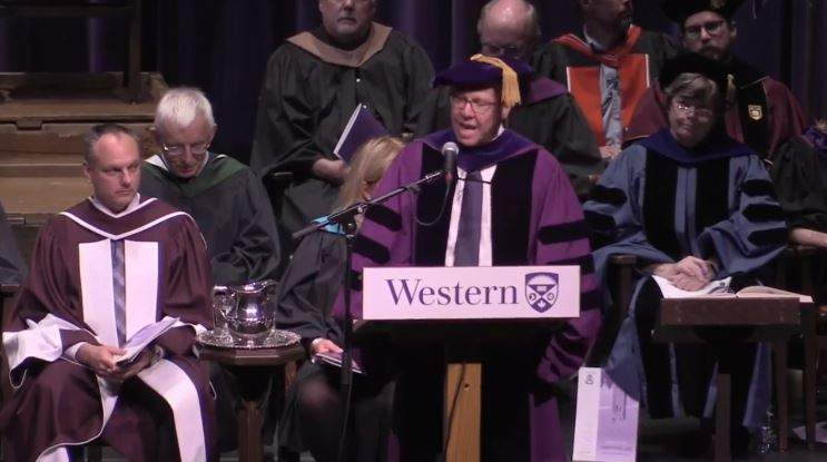 Comments made by businessman and philanthropist Aubrey Dan during a convocation ceremony on Friday raised eyebrows among faculty members. 