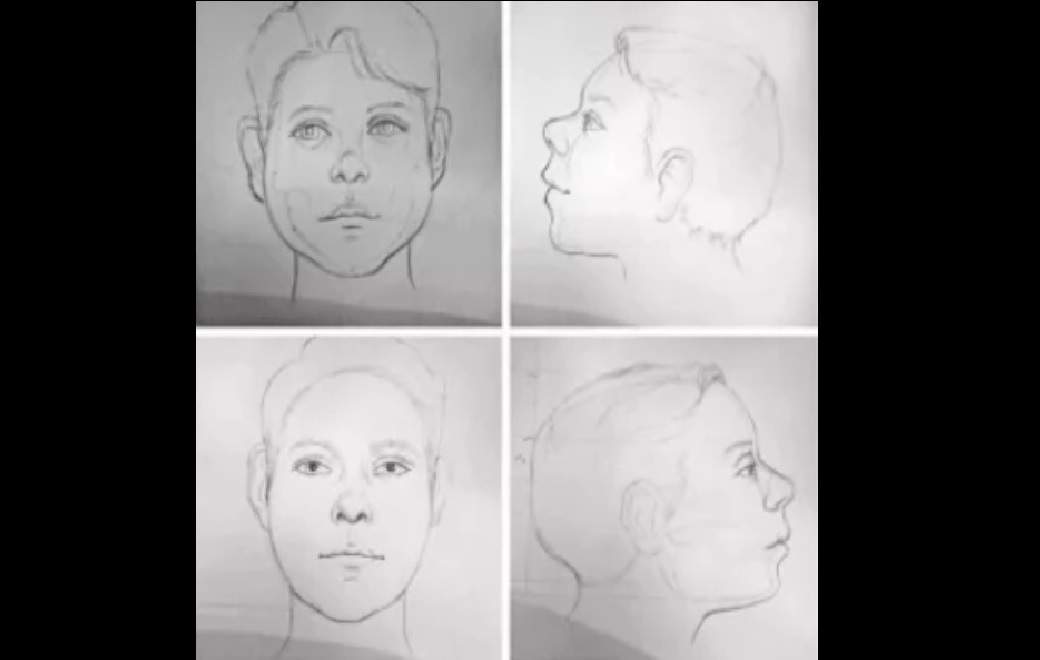 Over the years, police have worked with sketch artists to draw what the boys could have looked like at the times of their deaths.
