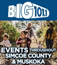 BIG 101.1 Events throughout Simcoe County & Muskoka