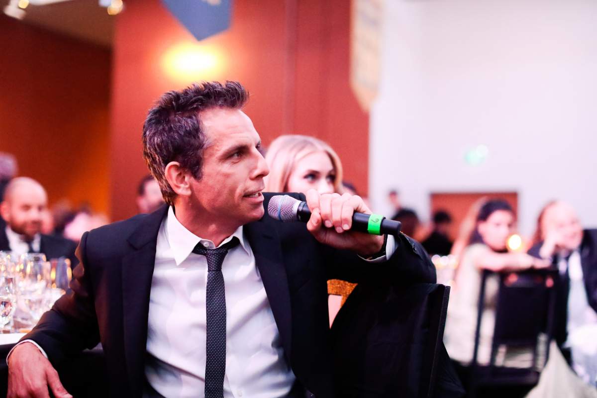 Ben Stiller attends the Artists for Peace and Justice Festival Gala at AGO on Sept. 10, 2017, in Toronto, Ont.