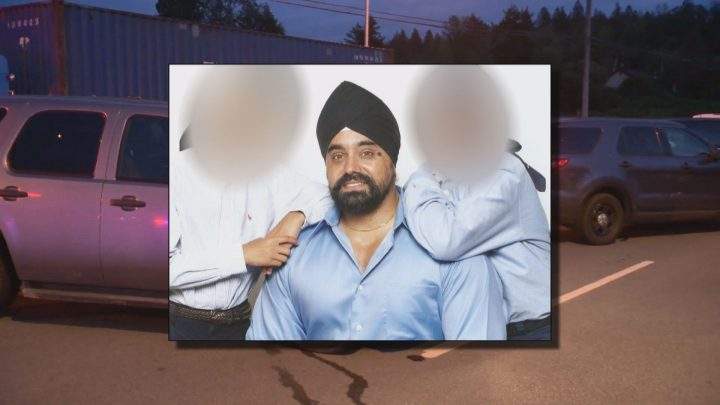 Suminder Singh was killed in a crash in Surrey on Friday night. 