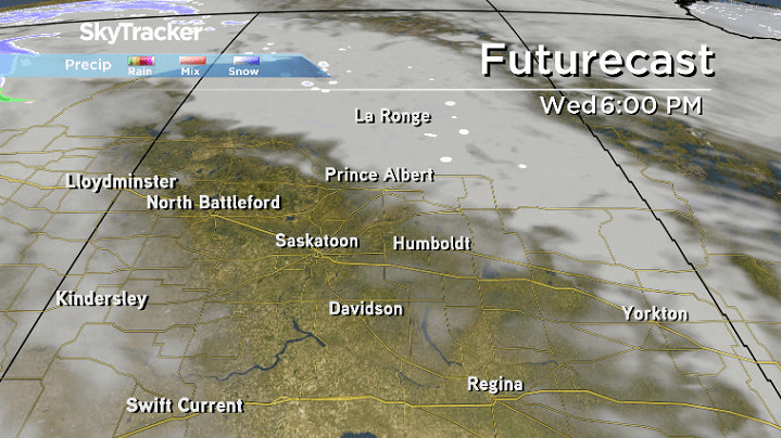 Clear conditions will move in just in time for trick-or-treaters to head out Halloween night.