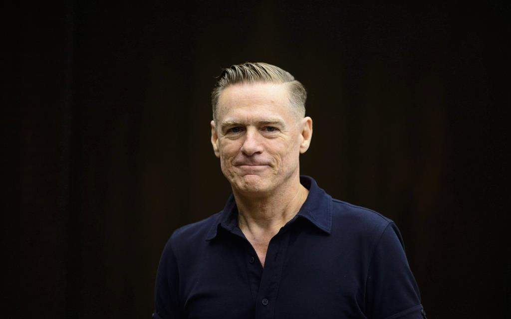 Canadian rock star Bryan Adams appears as a witness at a Standing Committee on Canadian Heritage in Ottawa on Tuesday, Sept. 18, 2018. Adams and Jann Arden have joined CTV's singing competition "The Launch." THE CANADIAN PRESS/Sean Kilpatrick.