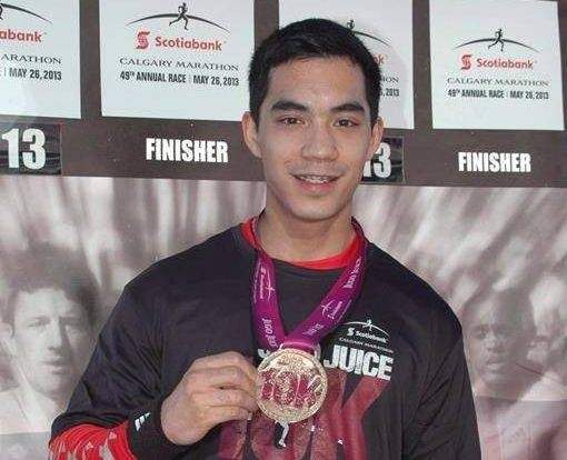 Matthew de Grood of Calgary is shown in an image from a Calgary 10k race in 2013. Matthew de Grood was charged with first-degree murder in the deaths of Zackariah Rathwell, 21; Jordan Segura, 22; Kaitlin Perras, 23; Josh Hunter, 23; and Lawrence Hong, 27. A judge found him not criminally responsible in 2016 because he was suffering from a mental disorder at the time and did not understand his actions were wrong.