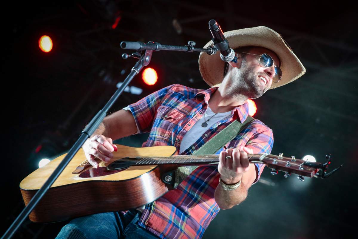 Dean Brody performs at the CityFolk Festival at Lansdowne Park on Sept. 18, 2016 in Ottawa, Canada.